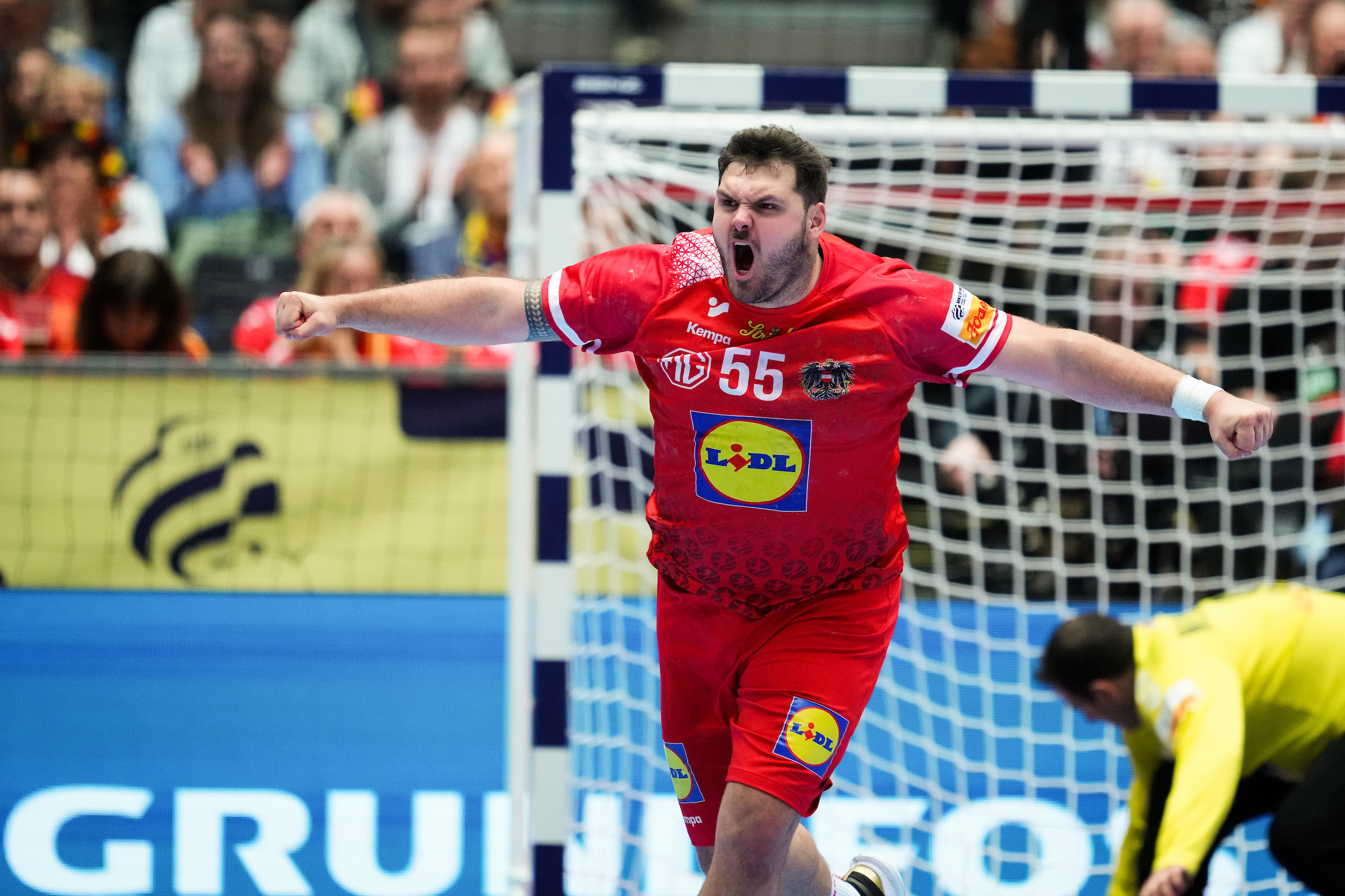 Austria defeat Serbia in tight group A battle