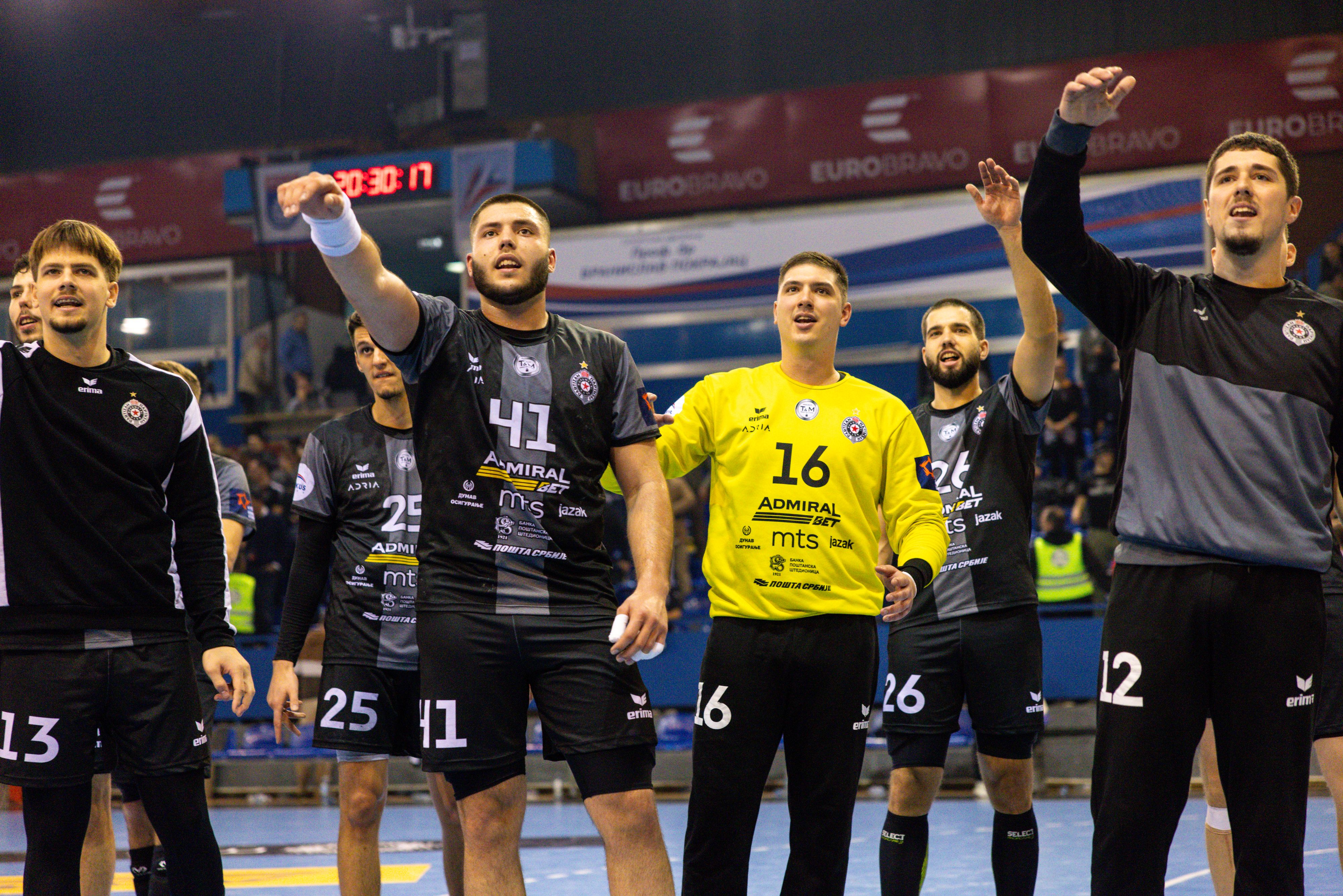 Partizan throw group G wide open; five sides join main round