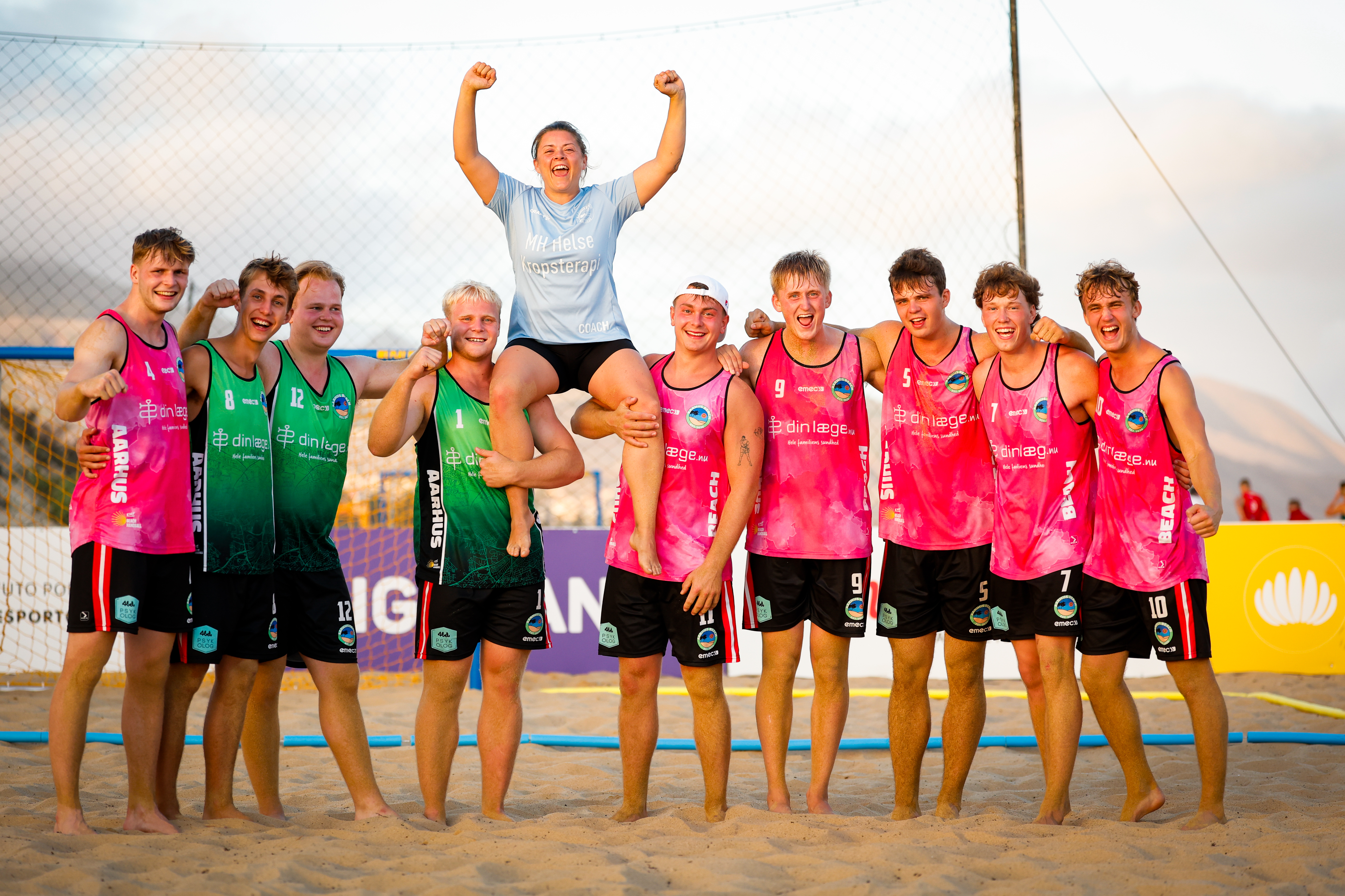 Decorated Danish player the only female coach on men’s team 