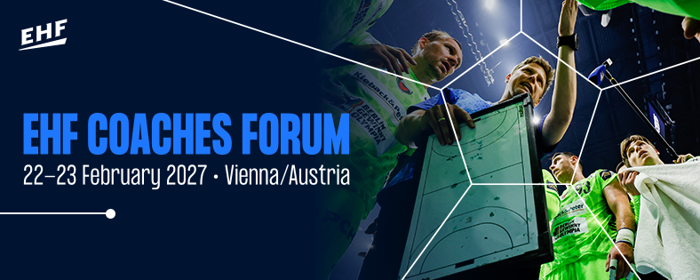 EHF Coaches Forum Website Banner